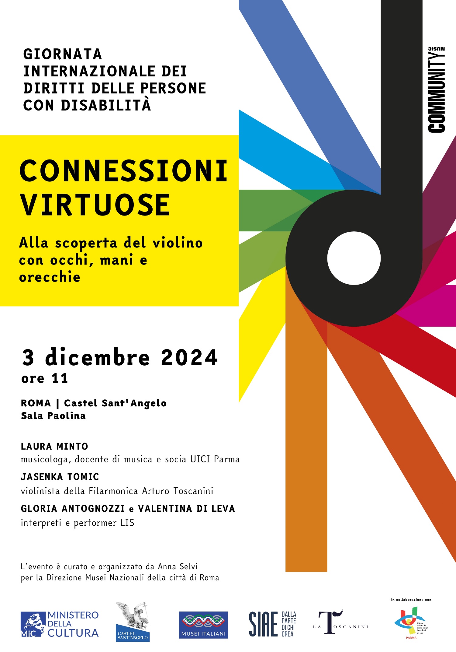 CONNESSIONI VIRTUOSE. Alla scoperta del violino con occhi, mani e orecchie